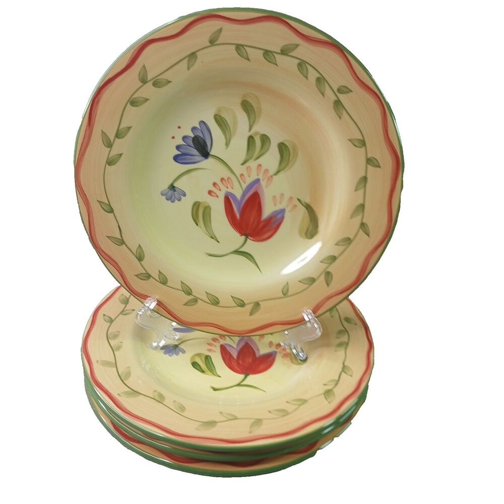 Pfaltzgraff Napoli 4 Salad Plates